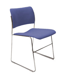 40/4 Stacking Chairs Upholstered